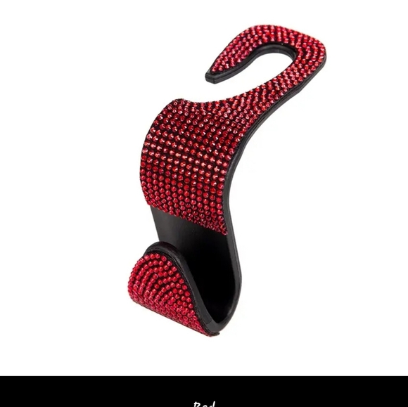 Rhinestone Backseat Headrest Seat Hooks (2pcs) - Picture 4 of 8